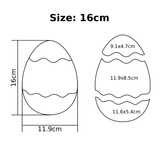 Easter Egg Platter multi-cutter with stamps