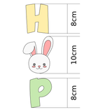 HOP Easter bunny platter cutter and stamp set