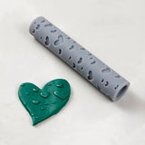 UForm Polymer clay texture roller - Hearts pattern (TR001)