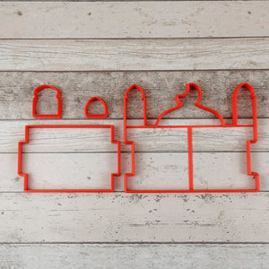 Interlocking Ramadan and Eid Gingerbread Mosque cutter set