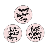 Mother's Day lettering stamp set (set of 3)