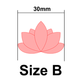 UForm Lotus flower shape clay cutter (UF0045)
