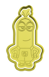 Kevin the minion cookie cutter and stamp