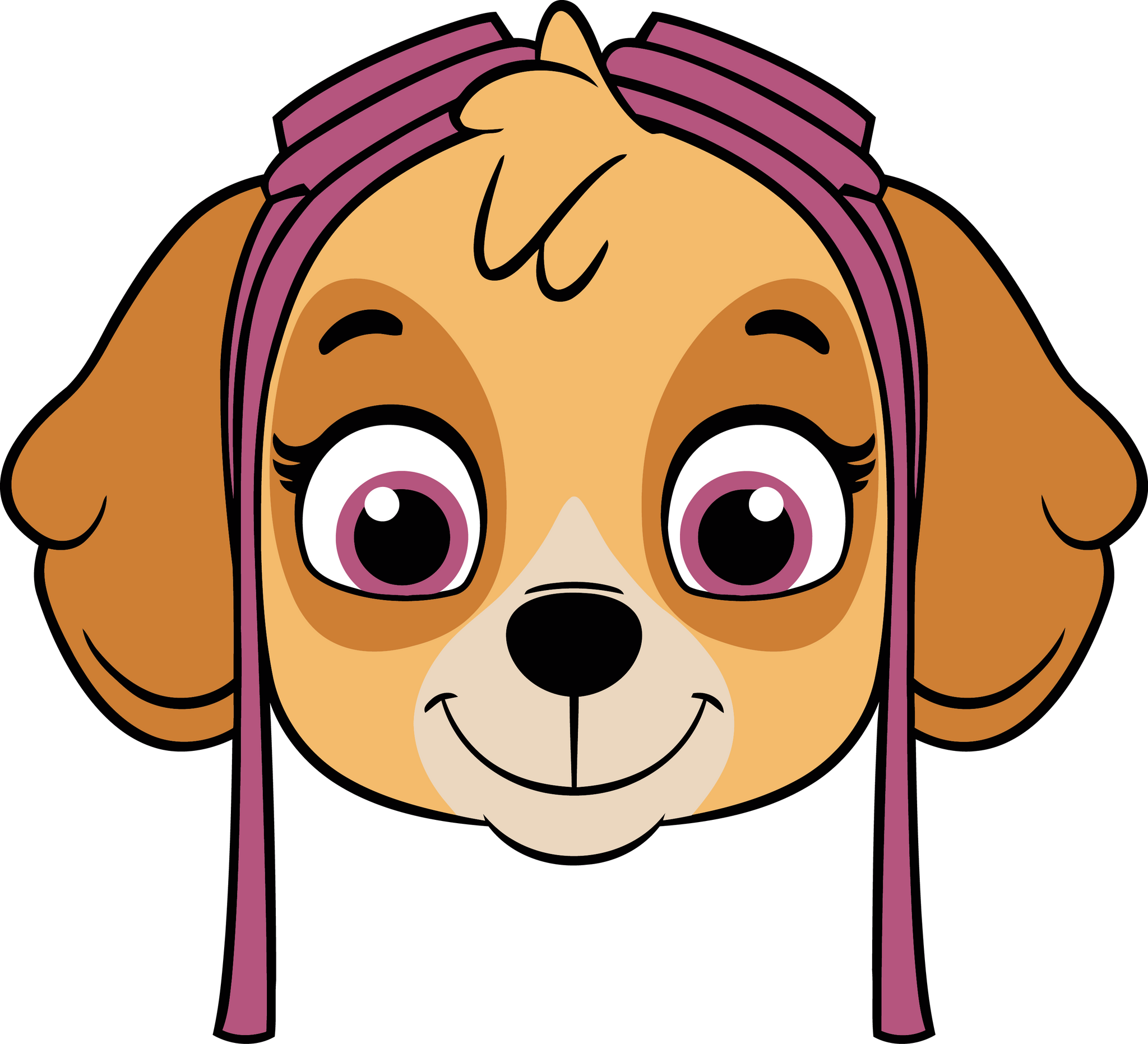 Paw Patrol Skye cookie cutter and stamp Frosted Cutters