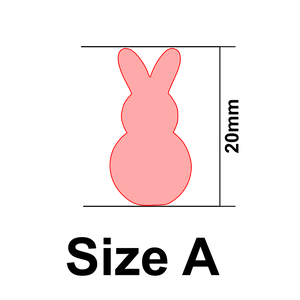 UForm Bunny shape clay cutter (UF0086)