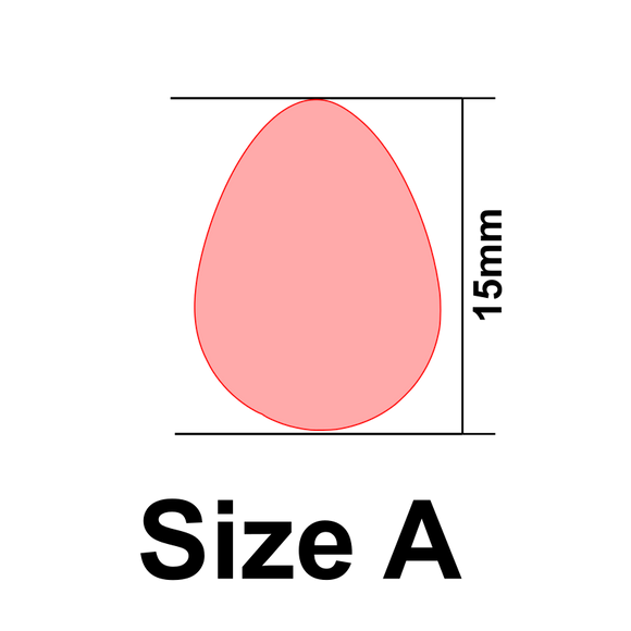 UForm Egg shape clay cutter (UF0087)