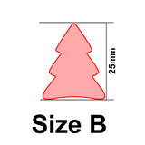 UForm Christmas tree shape clay cutter (UF0050)
