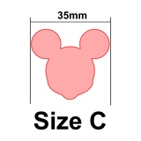 Uform Mickey mouse shape clay cutter (UF0098)