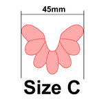 UForm Art deco 4  shape clay cutter (UF0066)