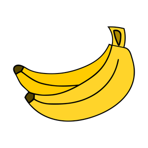 Banana cookie cutter and stamp