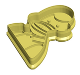 Bogy cookie cutter and stamp