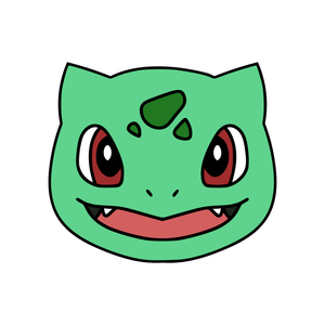 Pokemon Bulbasaur cookie cutter and stamp