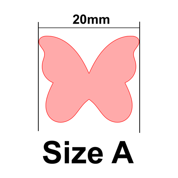 UForm Butterfly shape clay cutter (UF0064)