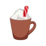 Christmas hot drink mug