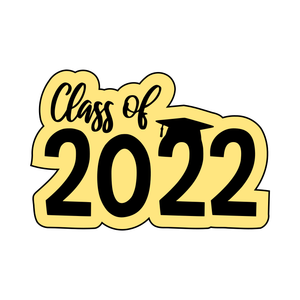 Class of 2022 cookie cutter and stamp