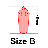 UForm Quartz crystal shape clay cutter (UF0100)