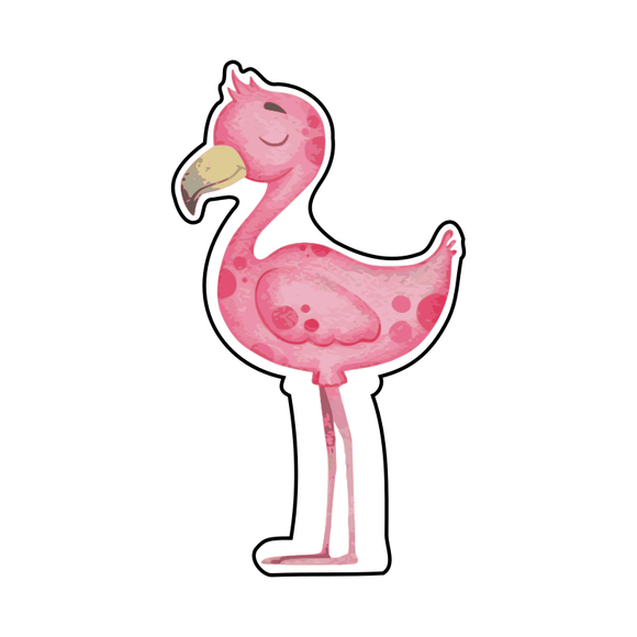 Flamingo cookie cutter