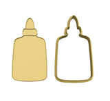 Craft glue cookie cutter and stamp