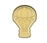 Hot air balloon cookie cutter and stamp