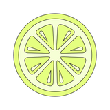 Lemon/Orange/Citrus slice cookie cutter and stamp