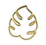 Monstera tropical leaf cookie cutter