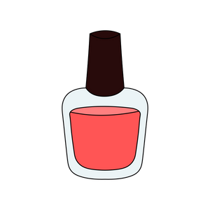 Nail polish cookie cutter and stamp