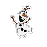 Olaf snowman frozen cookie cutter and stamp