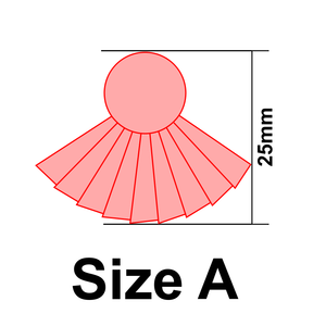 UForm Oriental fan shape clay cutter (UF0071)