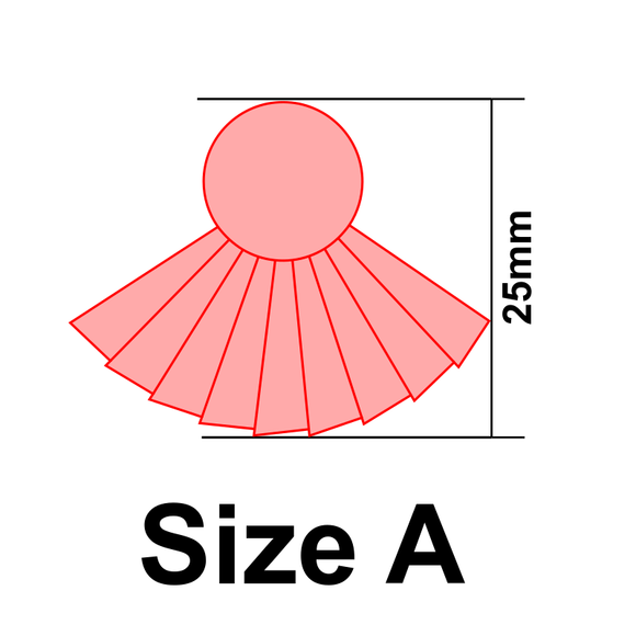 UForm Oriental fan shape clay cutter (UF0071)