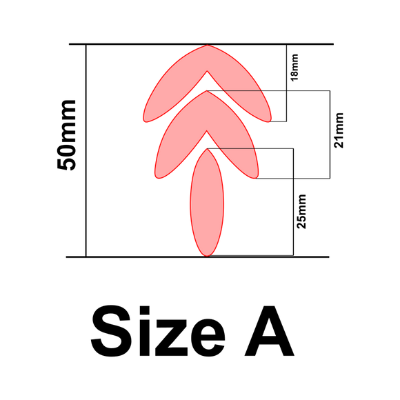 UForm Leaf dangle shape clay cutter (UF0061)