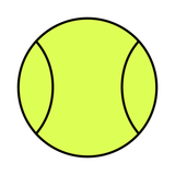 Sport balls (Football/Soccer, Basketball, Volleyball, Tennis) cookie cutter and stamp