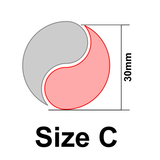 UForm Yin and Yang shape clay cutter (UF0077)